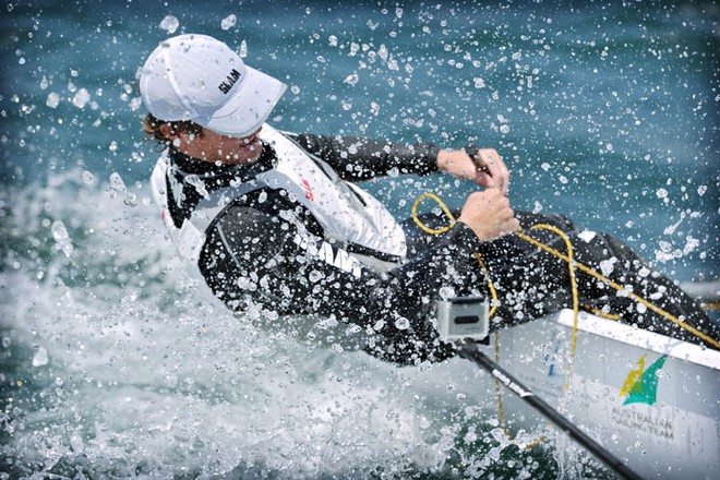Tom Slingby/Australian Sailing team and SLAM SKIFF Collection © Giovanni De Sandre